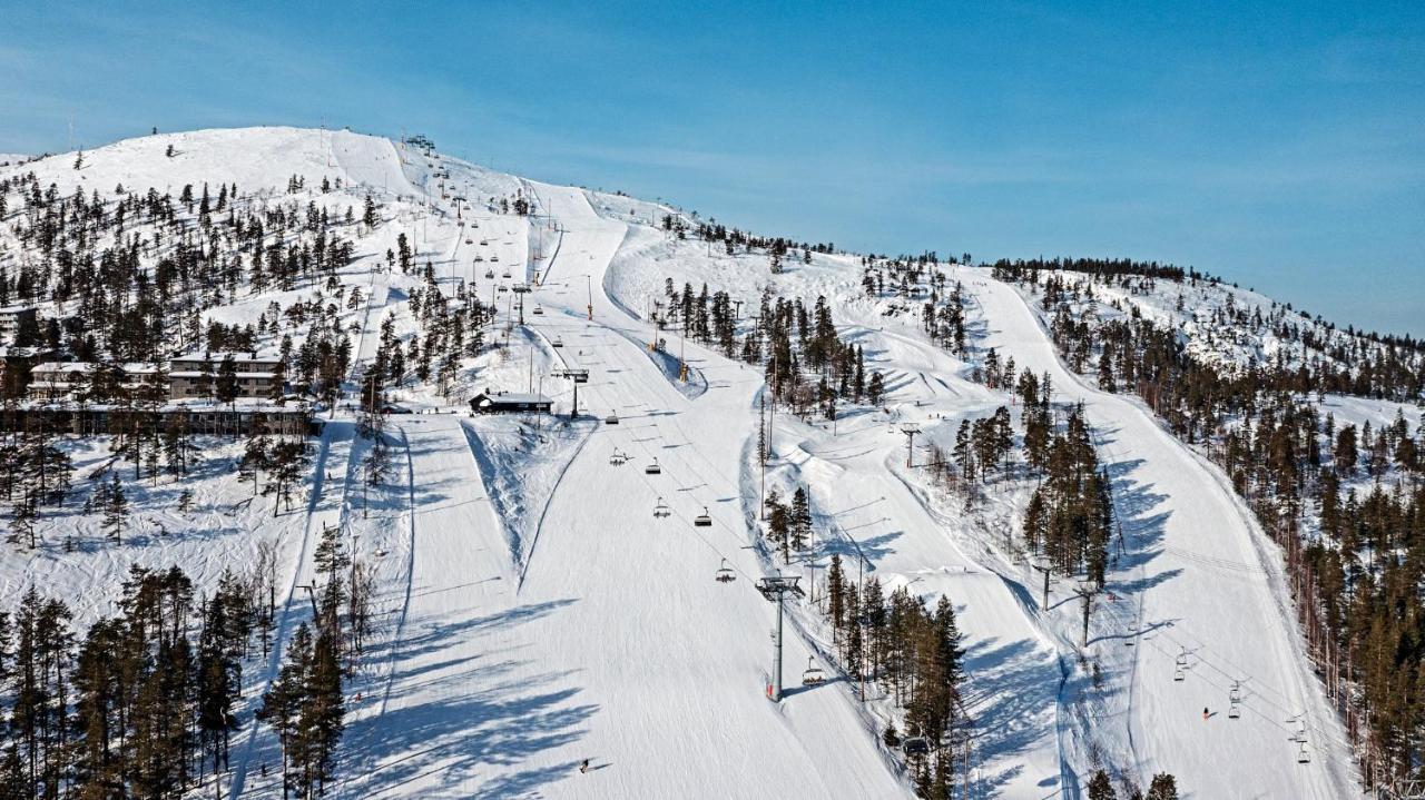 Ski-Inn Kelohuoneisto Pyhaetunturissa ペルコセンニエミ エクステリア 写真
